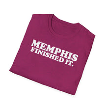 Load image into Gallery viewer, SS T-Shirt, Memphis Finished It. - Multi Colors
