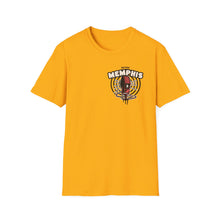 Load image into Gallery viewer, SS T-Shirt, Retro Memphis Mic on the Chest - Multi Colors
