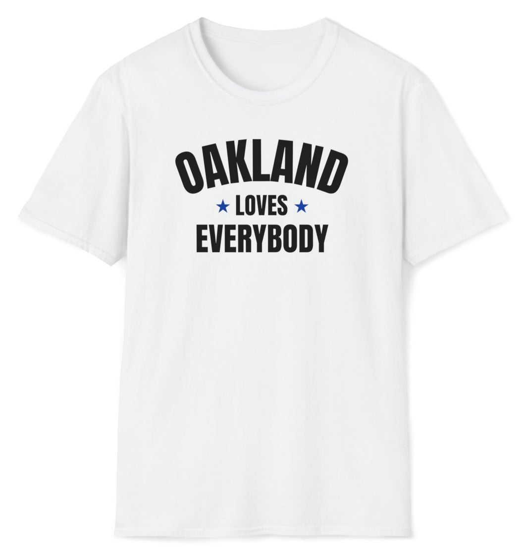 SS T-Shirt, PA Oakland - White