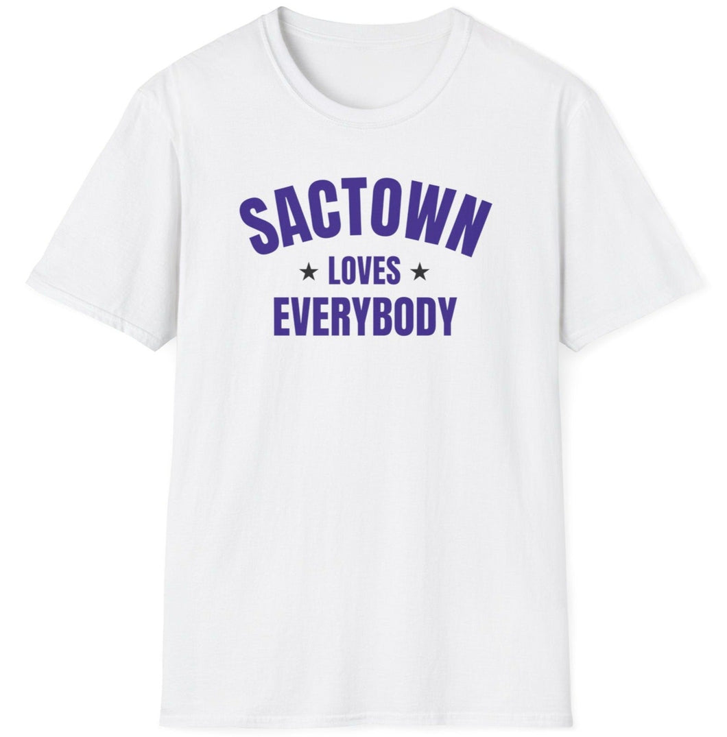 SS T-Shirt, CA Sactown - Purple