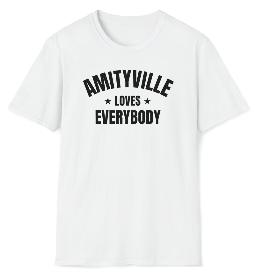 SS T-Shirt, NY Amityville - White | Clarksville Originals