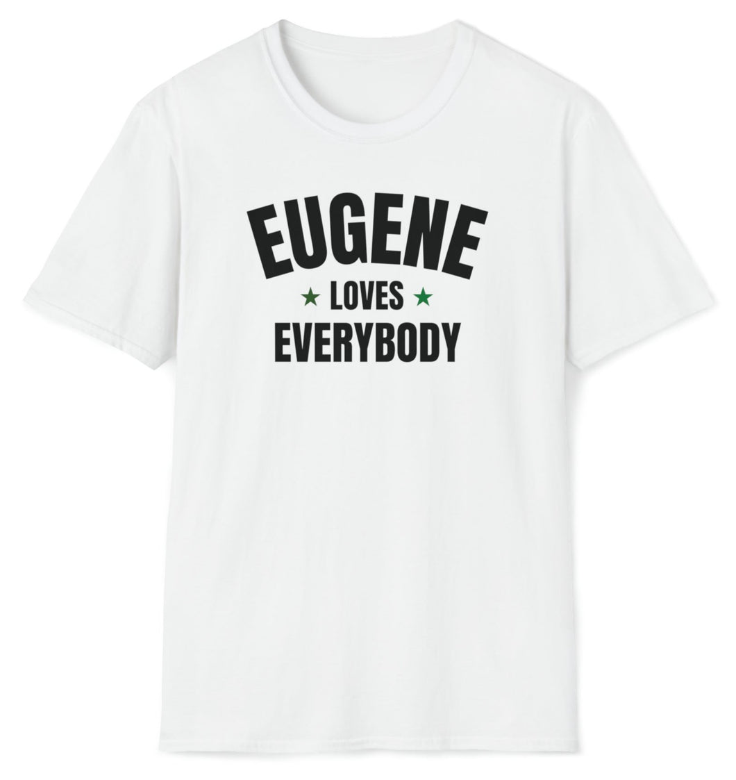SS T-Shirt, WA Eugene - White