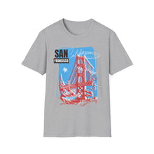 Load image into Gallery viewer, SS T-Shirt, San Francisco Art - Multi Colors
