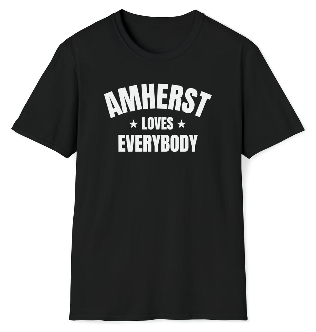 SS T-Shirt, MA Amherst - Black | Clarksville Originals