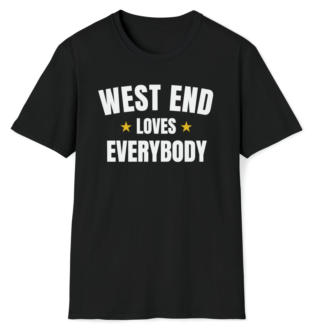 SS T-Shirt, TN West End - Gold Stars