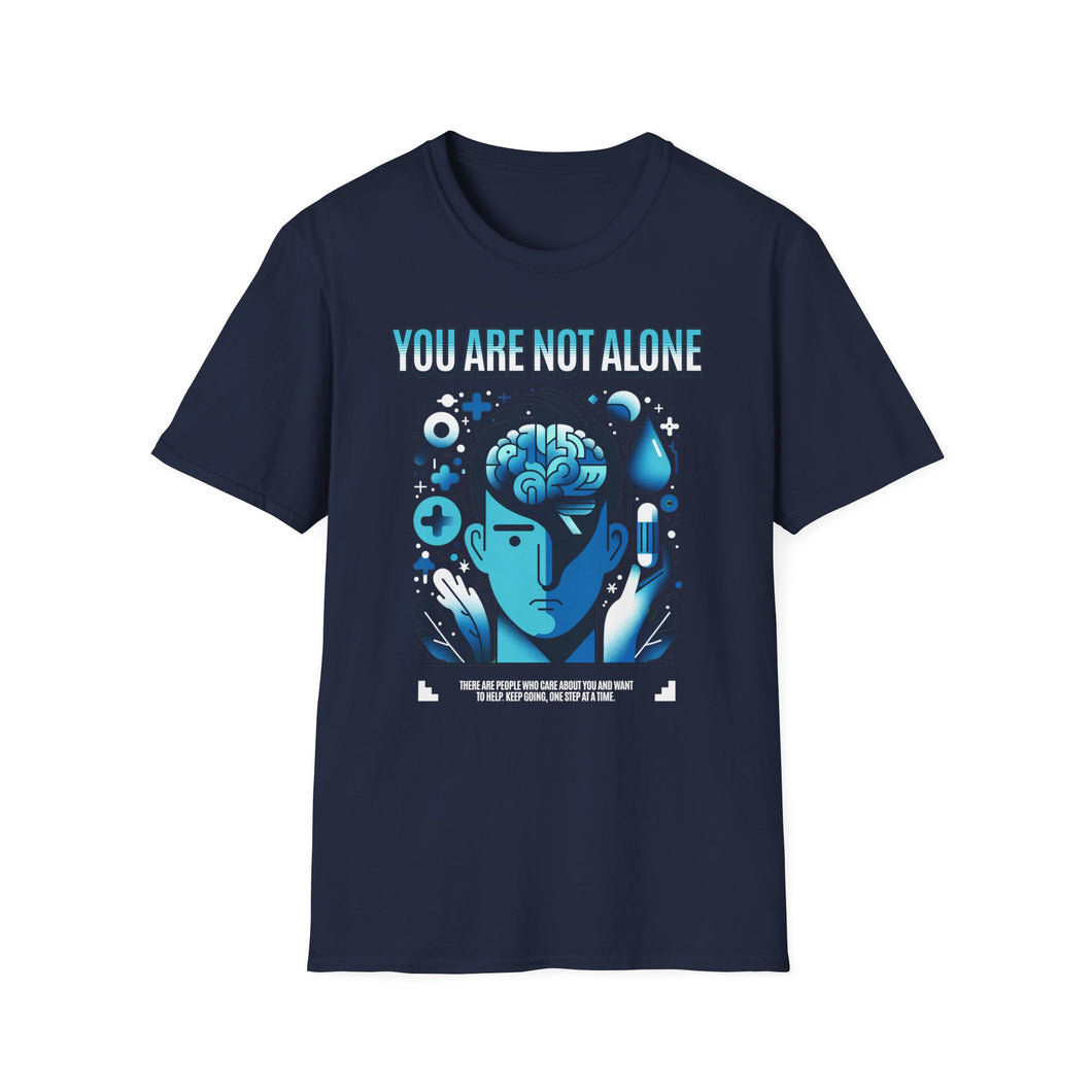 SS T-Shirt, You Are Not Alone - Multi Colors