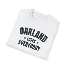 Load image into Gallery viewer, SS T-Shirt, PA Oakland - Black &amp; Blue
