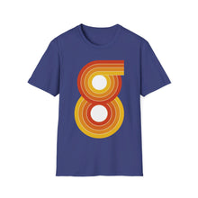 Load image into Gallery viewer, SS T-Shirt, Sun in 8 - Multi Colors
