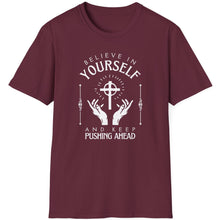 Load image into Gallery viewer, SS T-Shirt, Believe in Yourself - Multi Colors
