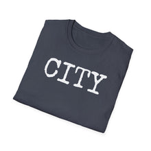 Load image into Gallery viewer, SS T-Shirt, City - White - Multi Colors
