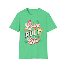 Load image into Gallery viewer, SS T-Shirt, Love Rules - Multi Colors
