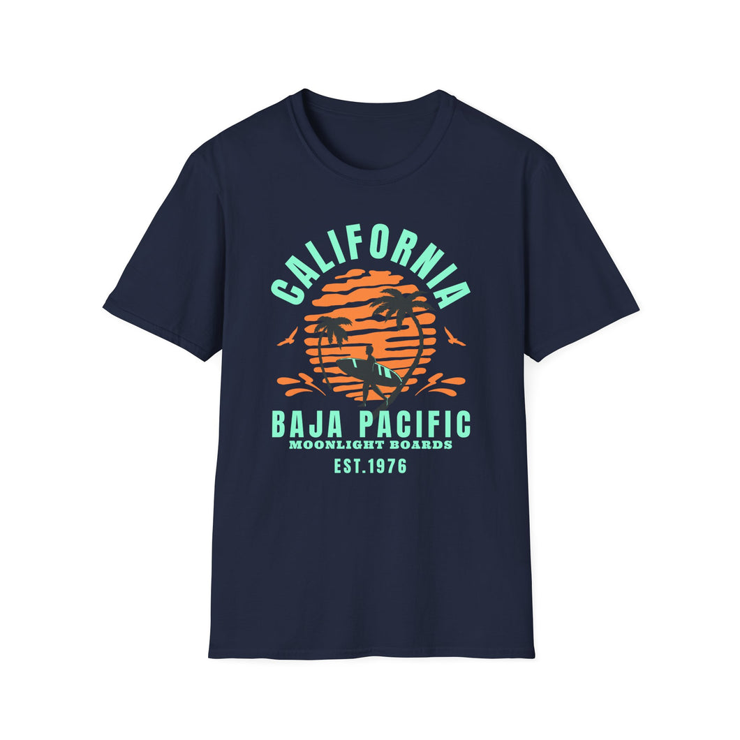SS T-Shirt, California Baja Board - Multi Colors