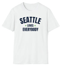 Load image into Gallery viewer, SS T-Shirt, WA Seattle - Green Stars
