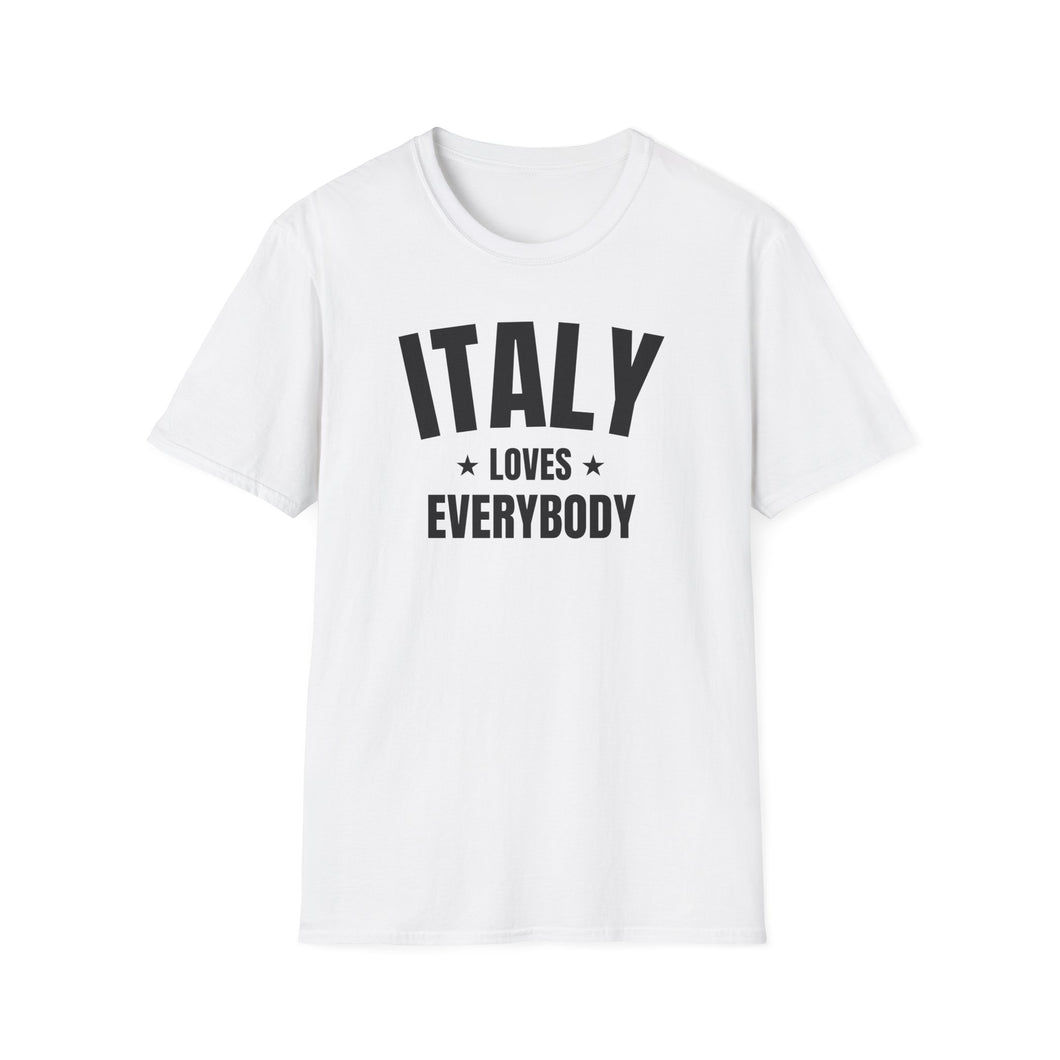 SS T-Shirt, IT Italy- White