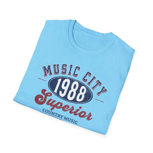 Load image into Gallery viewer, SS T-Shirt, Music City Supremes - Multi Colors
