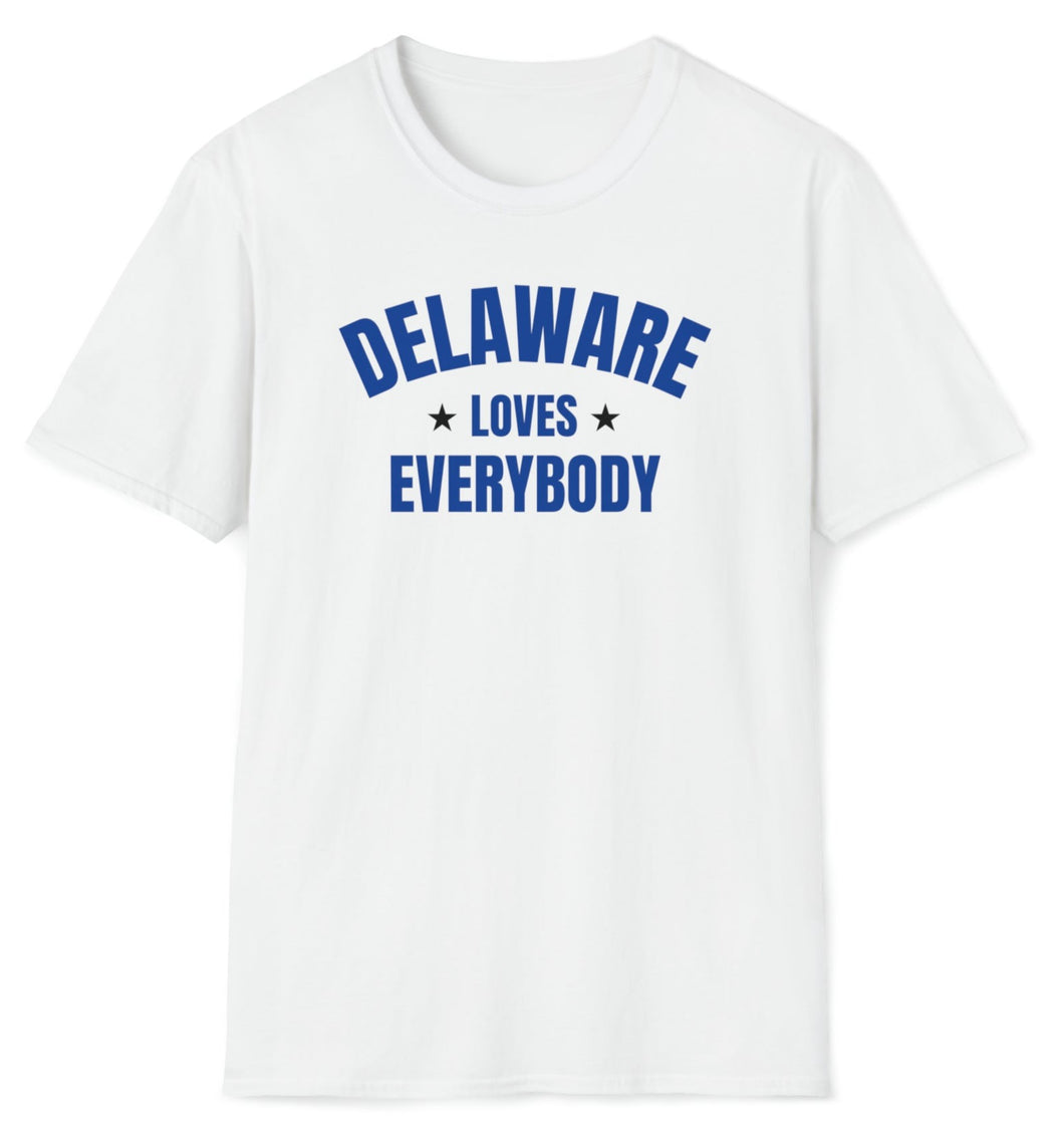 SS T-Shirt, DE Delaware - Blue