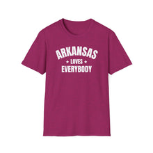 Load image into Gallery viewer, SS T-Shirt, AR Arkansas - Multi Colors
