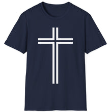 Load image into Gallery viewer, SS T-Shirt, Doubled Crucifix - Multi Colors
