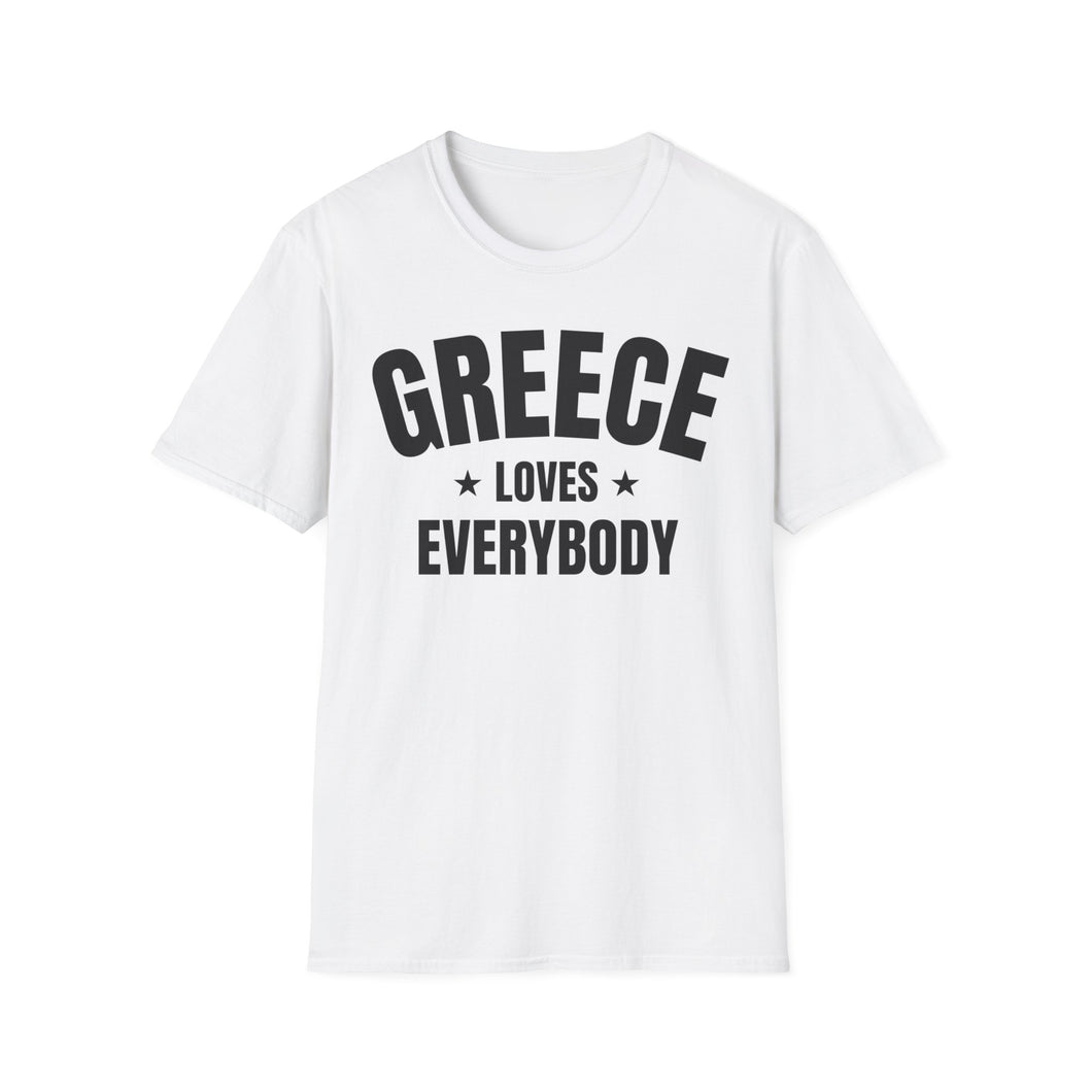 SS T-Shirt, GR Greece - White