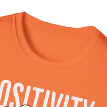 Load image into Gallery viewer, SS T-Shirt, Positivity is a Choice - Multi Colors
