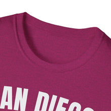 Load image into Gallery viewer, SS T-Shirt, CA San Diego White - Multi Colors
