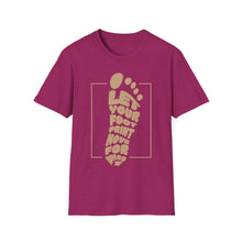 Load image into Gallery viewer, SS T-Shirt, Let Your Footprint - Multi Colors
