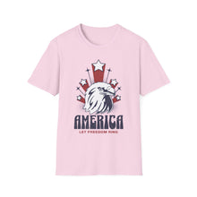 Load image into Gallery viewer, SS T-Shirt, Let Freedom Ring - Multi Colors

