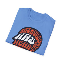 Load image into Gallery viewer, SS T-Shirt, Nashville has my ... - Multi Colors
