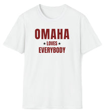 Load image into Gallery viewer, SS T-Shirt, NE Omaha Caps - Red | Clarksville Originals
