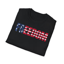 Load image into Gallery viewer, SS T-Shirt, Freedom Backdrop - Multi Colors
