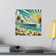 Load image into Gallery viewer, Matte Canvas, Beach Days
