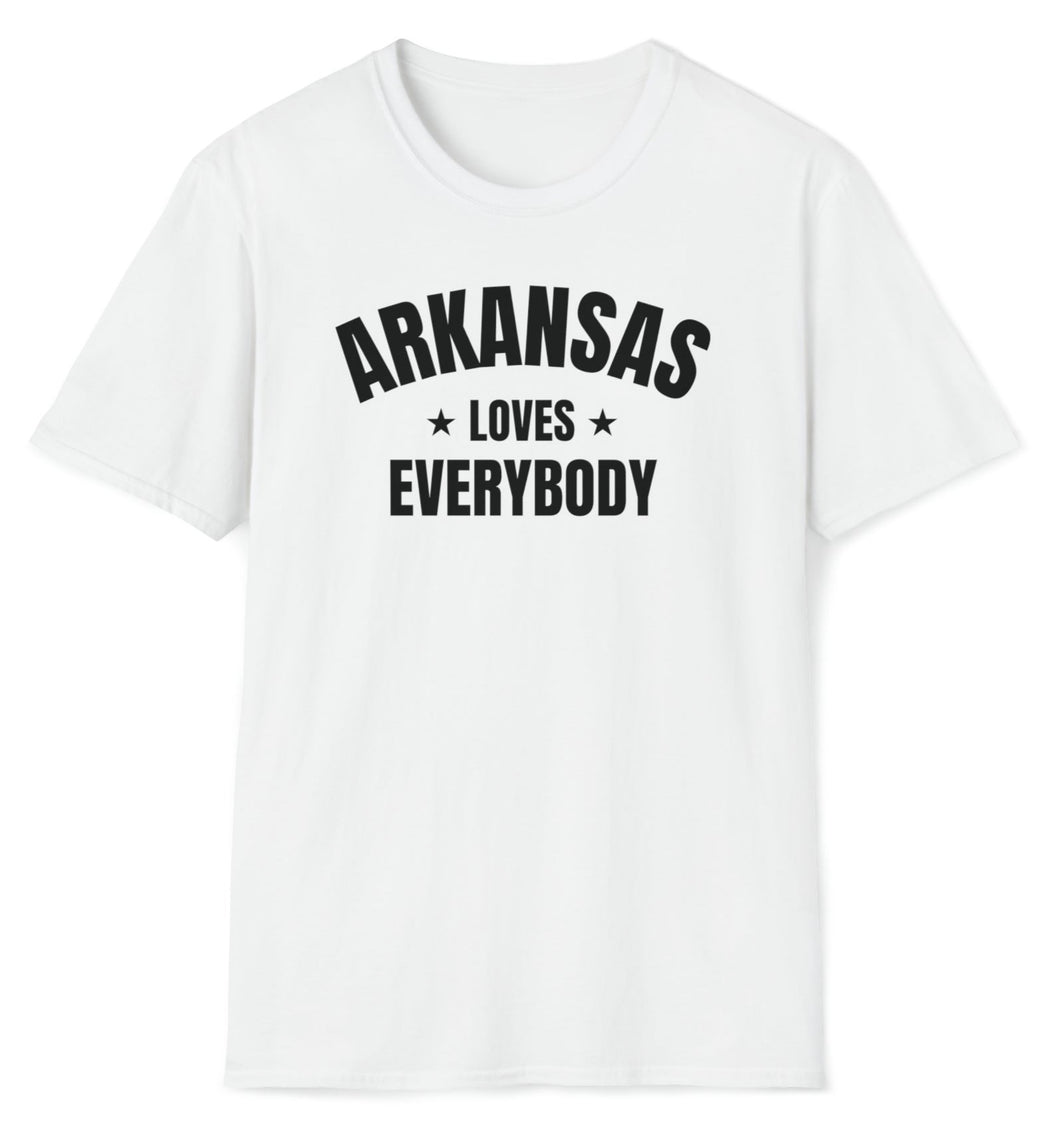 SS T-Shirt, AR Arkansas - Black Stars | Clarksville Originals