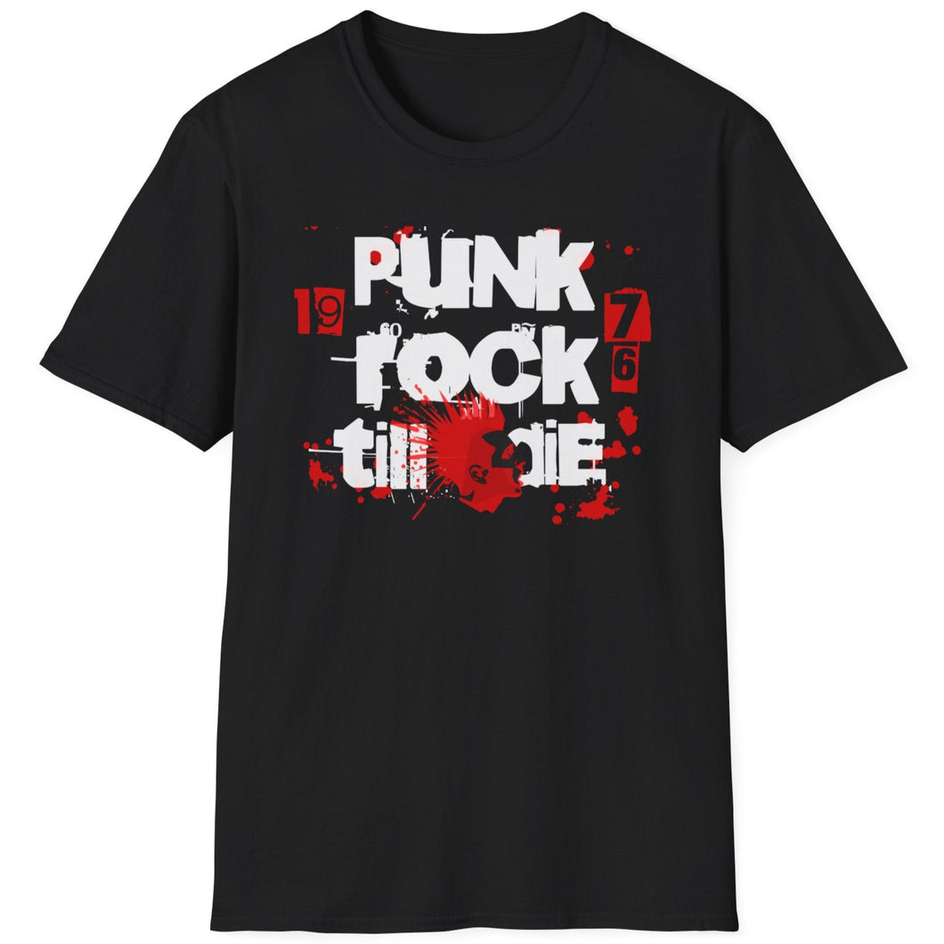 T-Shirt, Punk Rock 'til I Die (Peak '76)