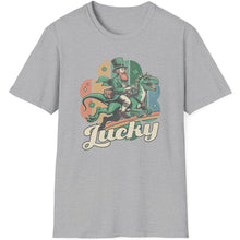 Load image into Gallery viewer, SS T-Shirt, Lucky Riders - Multi Colors
