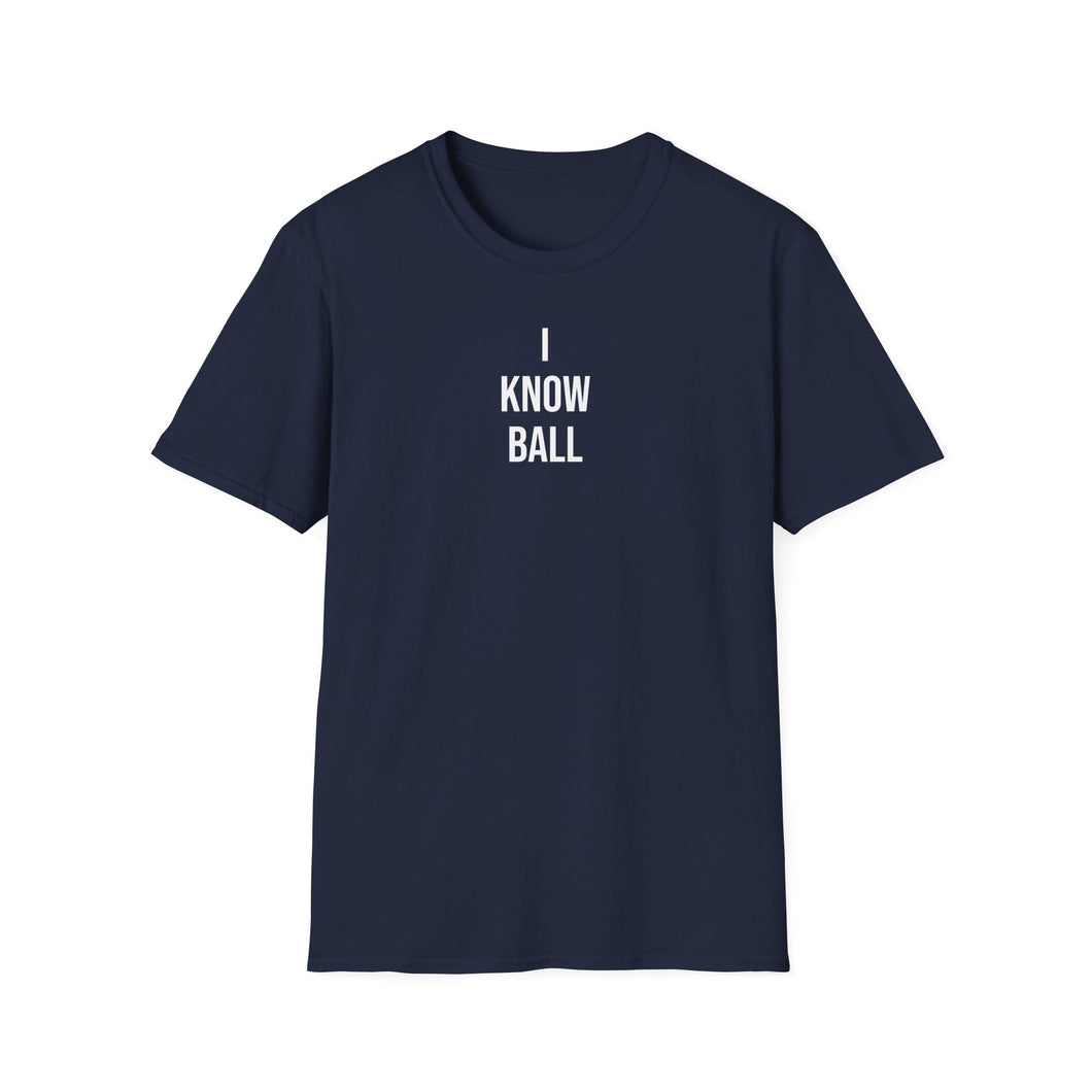 SS T-Shirt, i Know Ball - Multi Colors