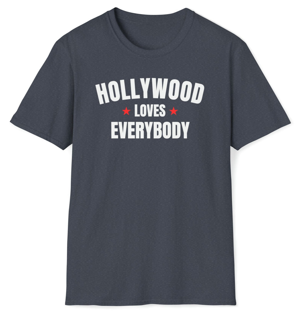 SS T-Shirt, CA Hollywood - Athletic Red
