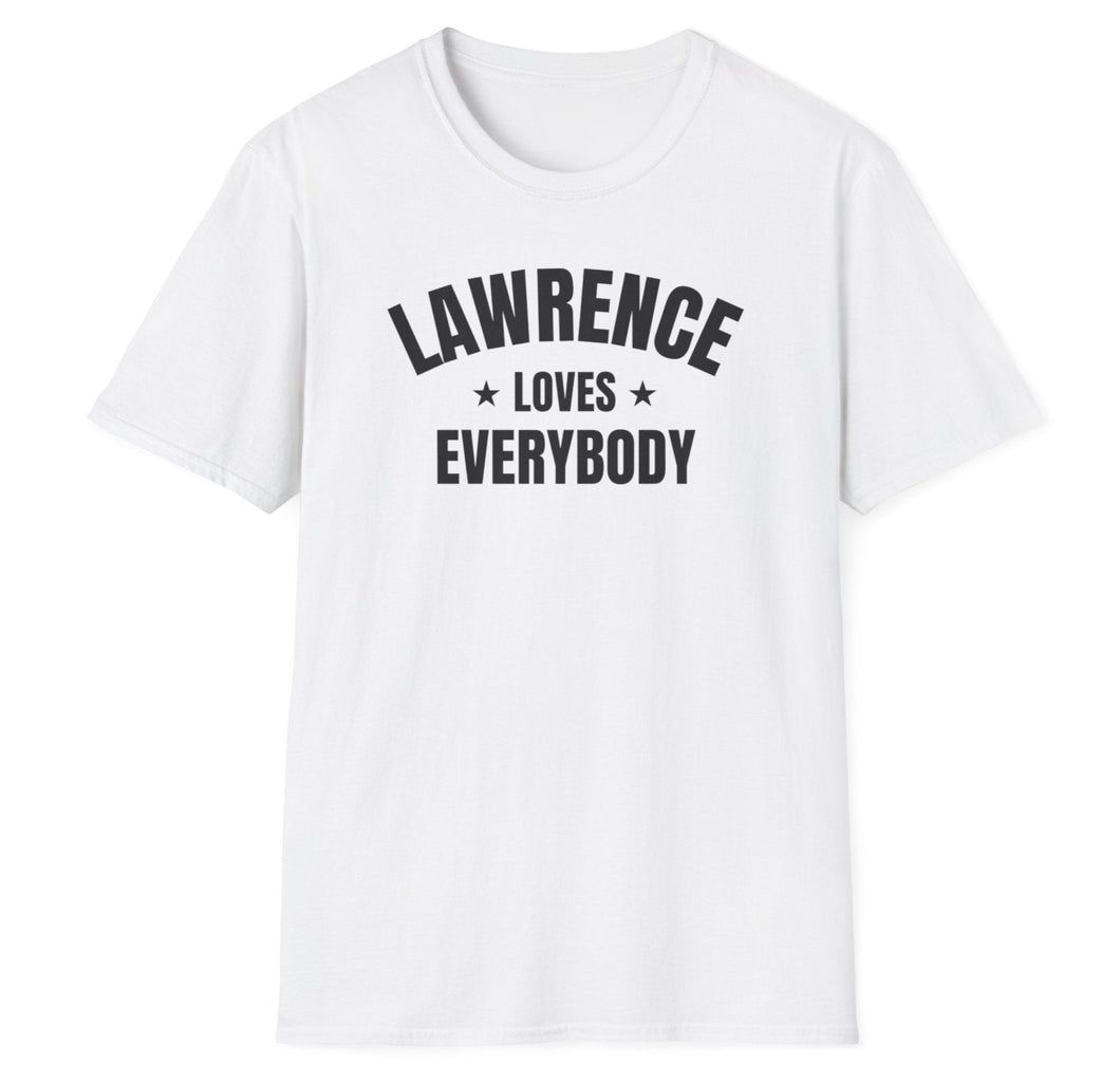 SS T-Shirt, KS Lawrence - White