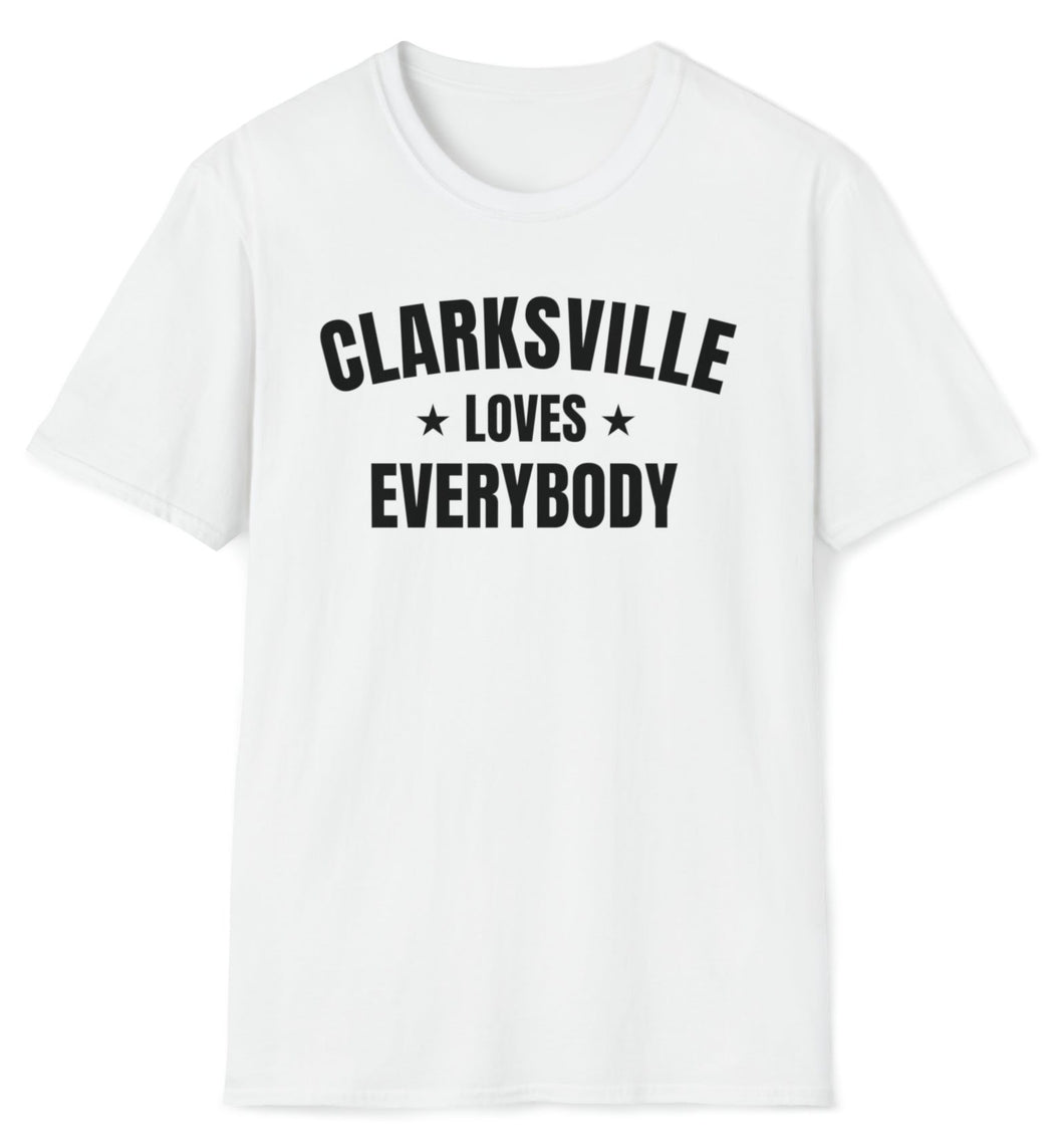 SS T-Shirt, TN Clarksville - White