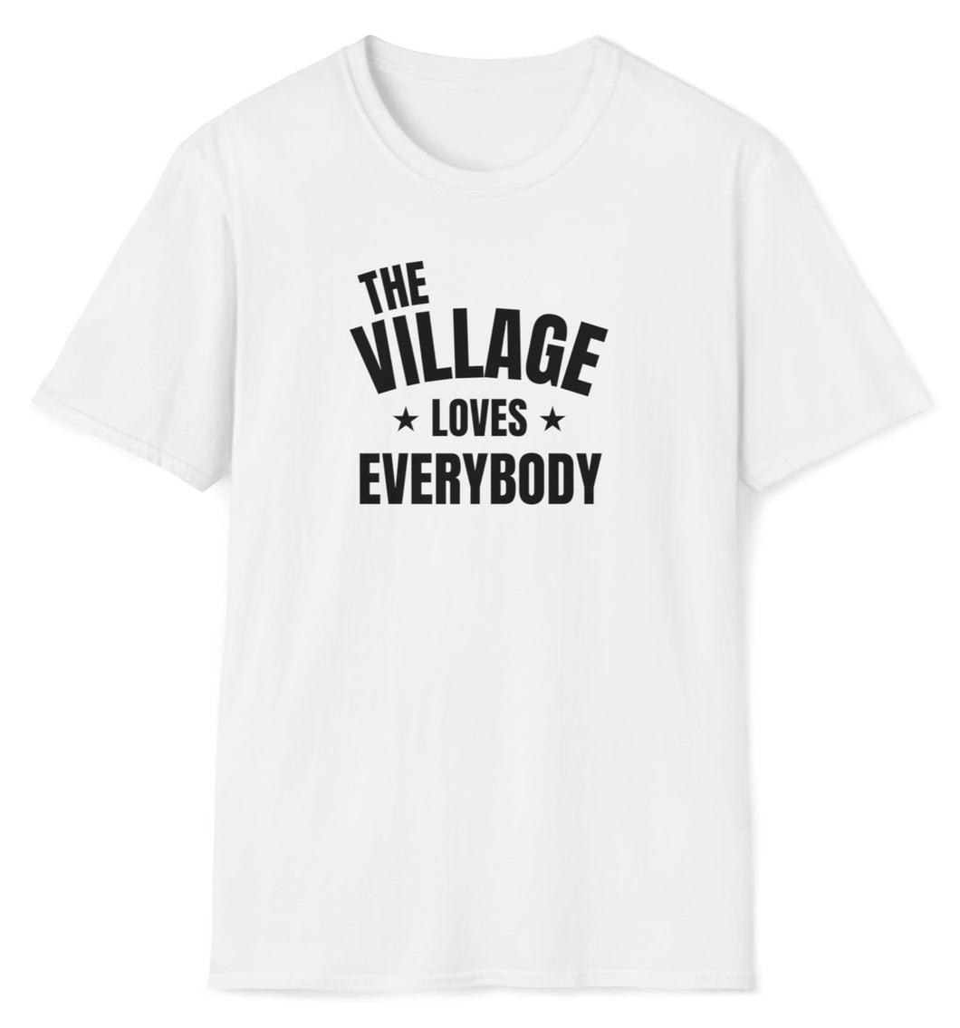 SS T-Shirt, The Village - White | Clarksville Originals