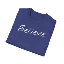 Load image into Gallery viewer, SS T-Shirt, Believe - Multi Colors
