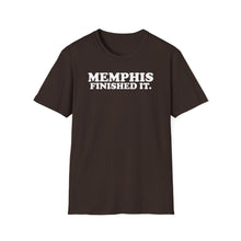 Load image into Gallery viewer, SS T-Shirt, Memphis Finished It. - Multi Colors
