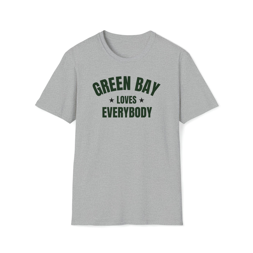 SS T-Shirt, WI Green Bay - Grey