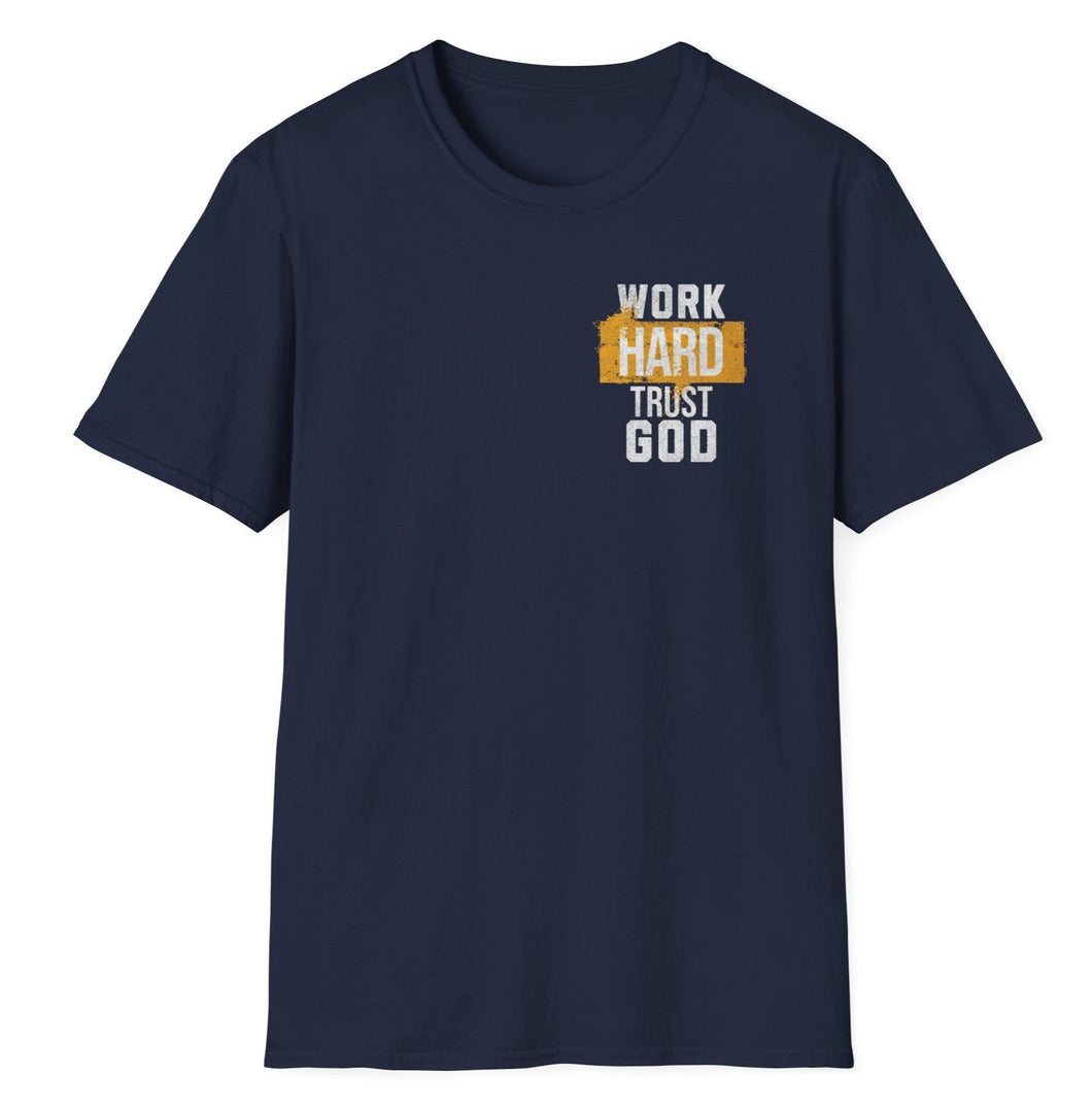 SS T-Shirt, Work Hard Trust God