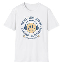 Load image into Gallery viewer, SS T-Shirt, Autism Awareness Smile
