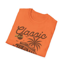 Load image into Gallery viewer, SS T-Shirt, Classic Beach Rock &#39;n Roll - Multi Colors
