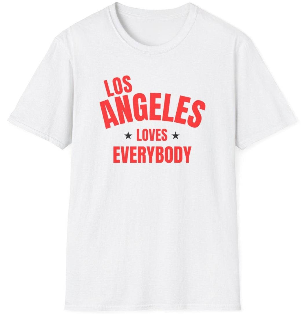 SS T-Shirt, CA Los Angeles - Red