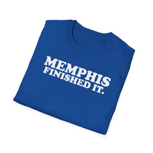 Load image into Gallery viewer, SS T-Shirt, Memphis Finished It. - Multi Colors
