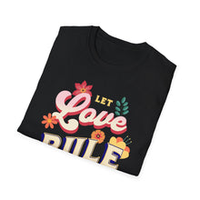 Load image into Gallery viewer, SS T-Shirt, Love Rules - Multi Colors
