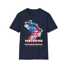 Load image into Gallery viewer, SS T-Shirt, American Patriot Footprint - Multi Colors

