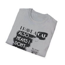 Load image into Gallery viewer, SS T-Shirt, I Have A Cat - Multi Colors
